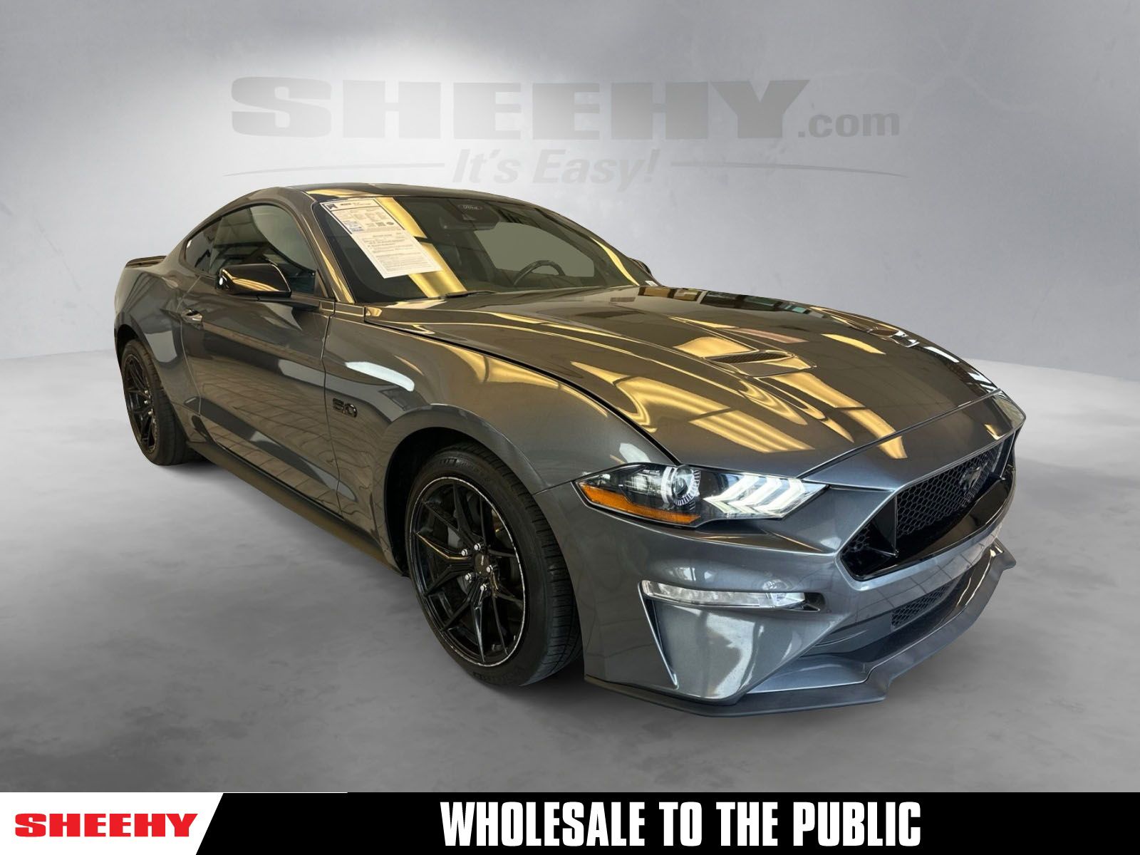 Carbonized Gray Metallic 2022 Ford Mustang Coupe Rear-Wheel Drive Automatic