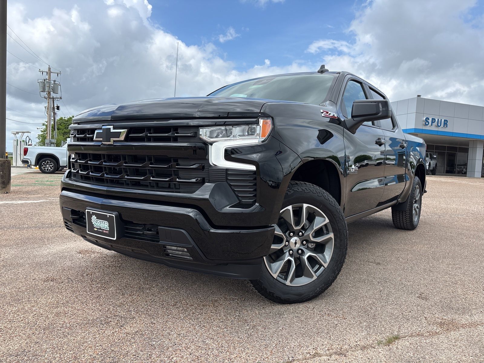 Black 2026 Chevrolet Silverado 1500 Pickup Truck Four-Wheel Drive Automatic