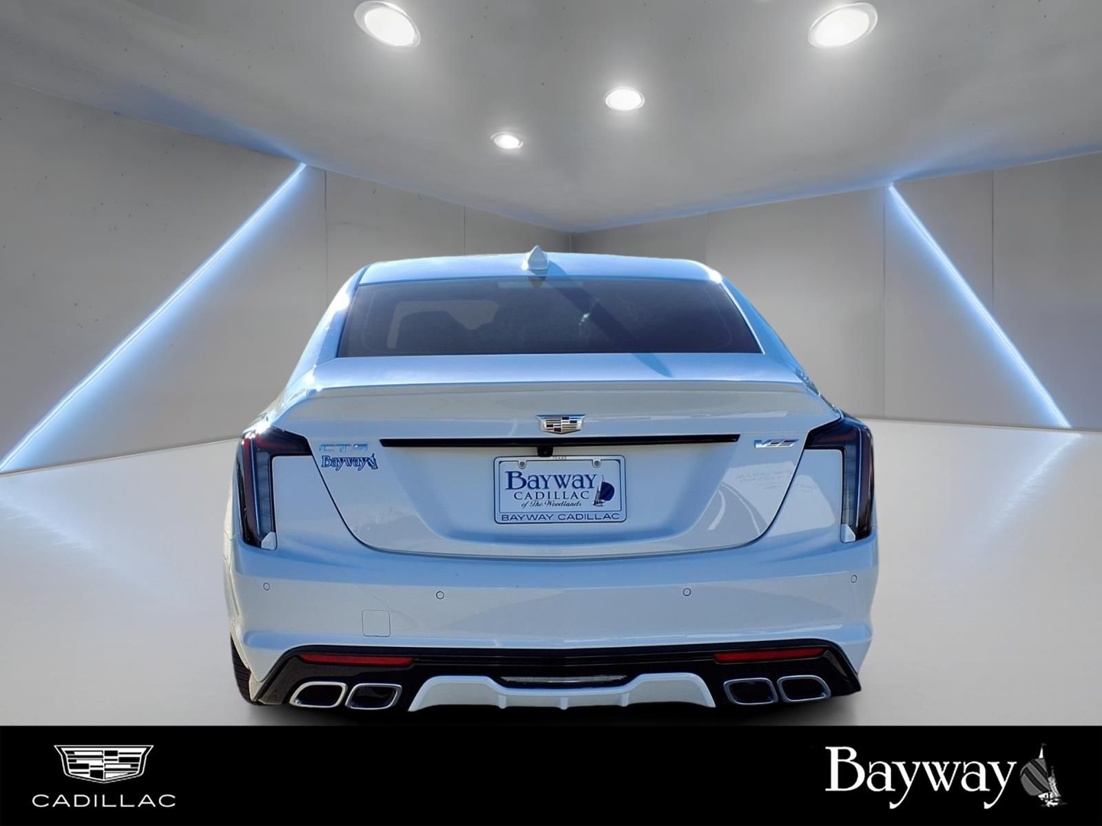 2026 Cadillac CT5 V-Series White at Bayway Cadillac of The Woodlands