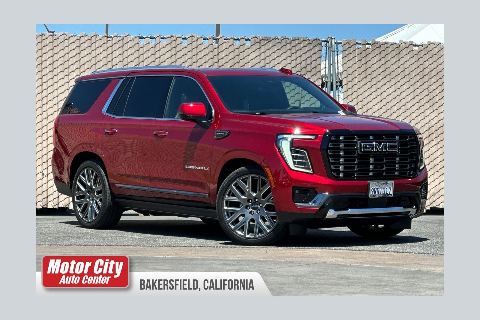 Volcanic Red 2026 GMC Yukon SUV / Crossover Four-Wheel Drive
