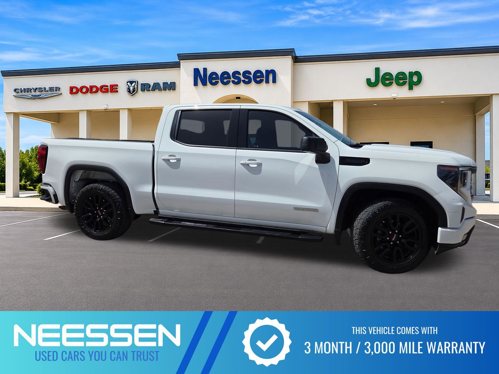Summit White 2022 GMC Sierra 1500 Pickup Truck 4X2 8-Speed Automatic