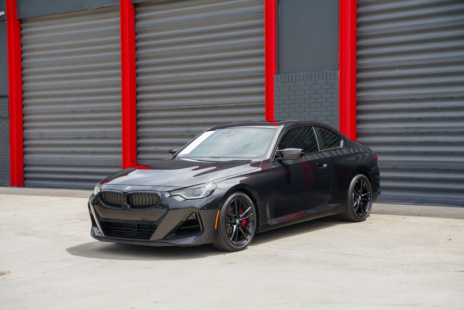 Black Sapphire Metallic 2024 BMW 2 Series M240i Coupe RWD Coupe Rear-Wheel Drive 8-Speed Automatic