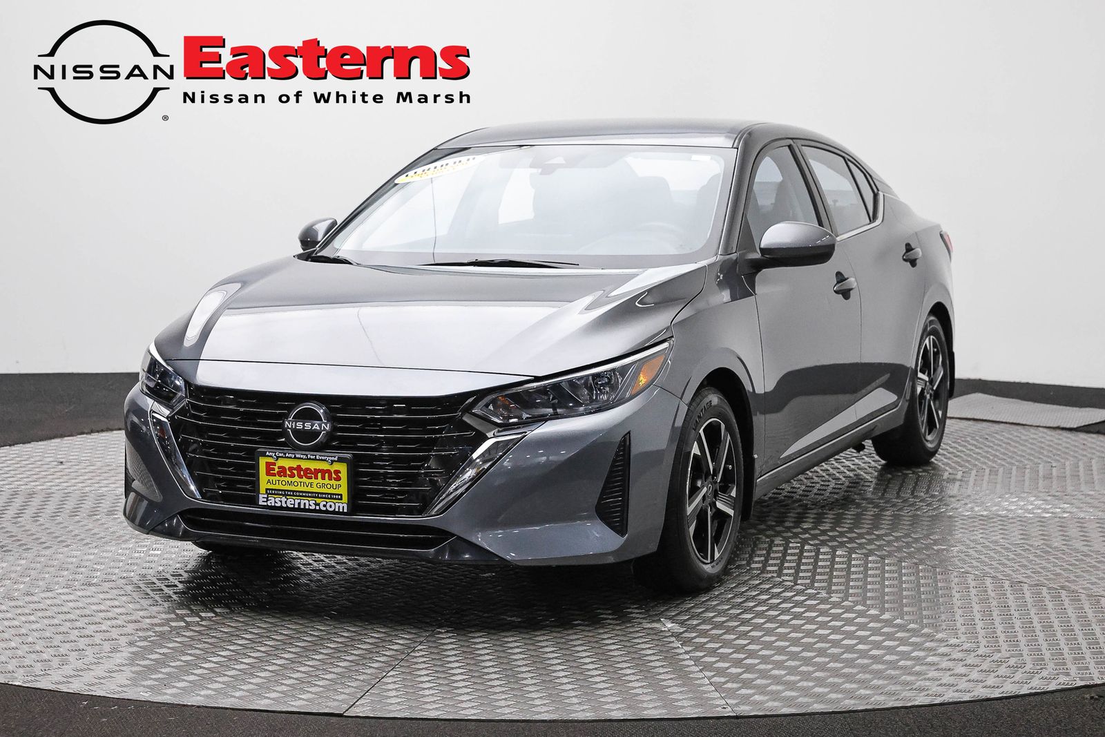 Gray (Gun Metallic) 2024 Nissan Sentra Sedan Front-Wheel Drive Continuously Variable Transmission