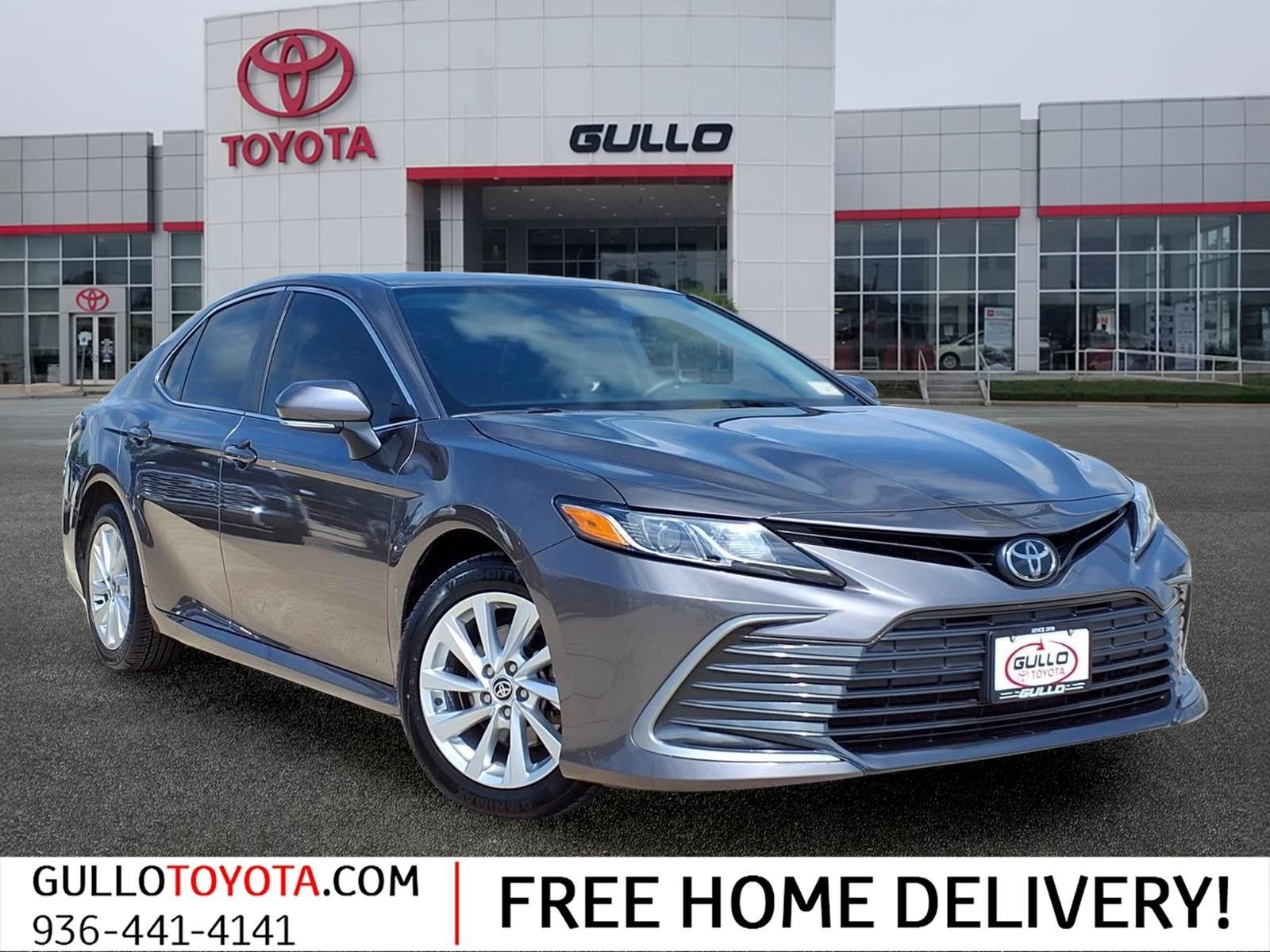 Predawn Gray Mica 2023 Toyota Camry LE FWD Sedan Front-Wheel Drive 8-Speed Automatic