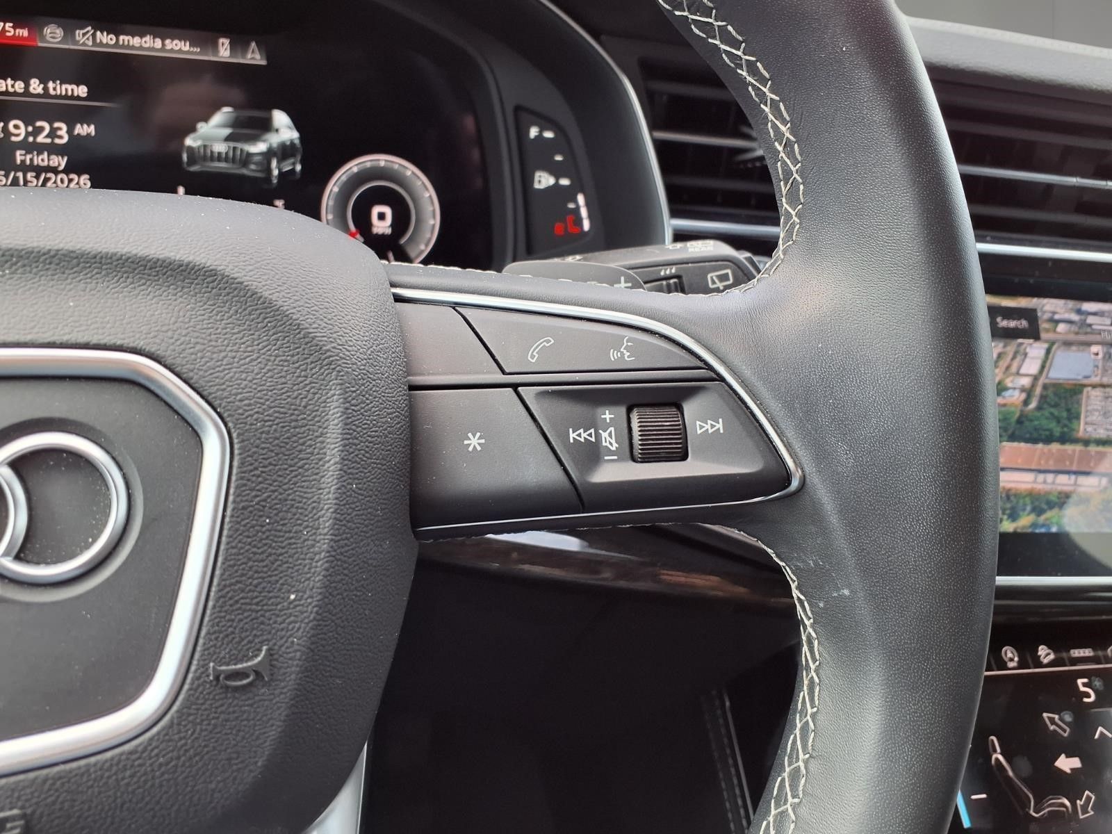 2025 Audi Q7 45 Premium Plus Black at DeMontrond Auto Country