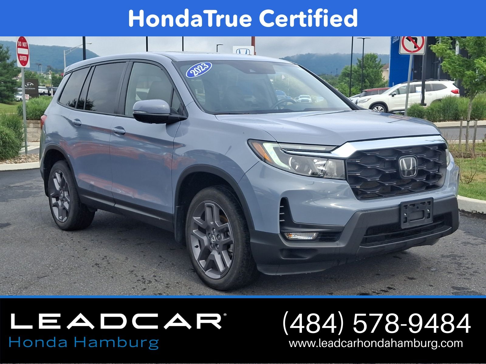 Gray Pearl 2023 Honda Passport SUV / Crossover All-Wheel Drive 9-Speed Automatic