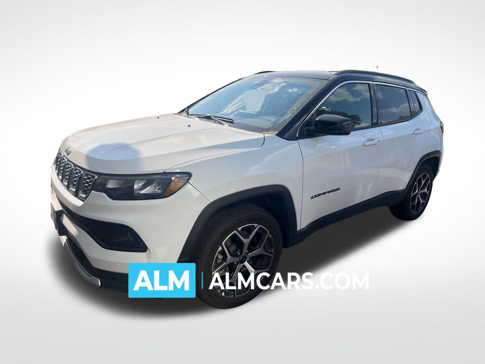 Bright White Clearcoat 2025 Jeep Compass SUV / Crossover Four-Wheel Drive 8-Speed Automatic