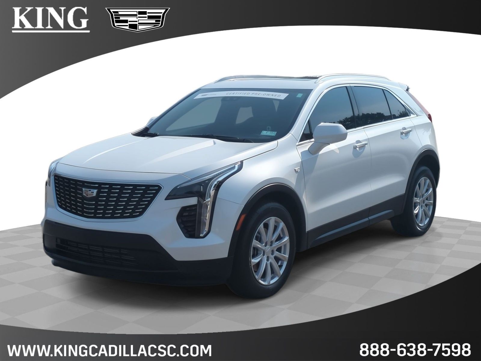 Crystal White 2022 Cadillac XT4 SUV / Crossover Front-Wheel Drive 9-Speed Automatic