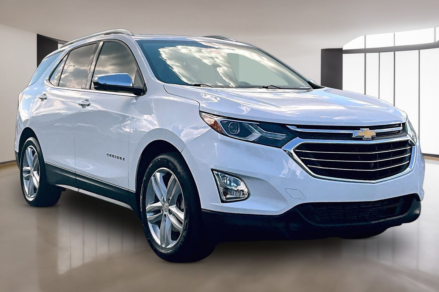 Summit White 2019 Chevrolet Equinox SUV / Crossover Front-Wheel Drive 9-Speed Automatic Overdrive