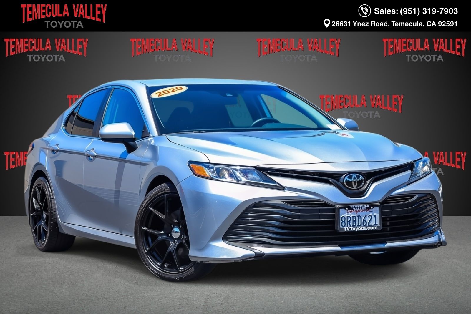 Celestial Silver Metallic 2020 Toyota Camry Sedan Front-Wheel Drive 8-Speed Automatic