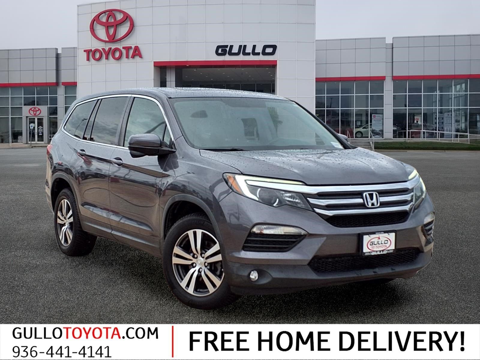 2018 Honda Pilot EX-L Gray at DeMontrond Auto Country