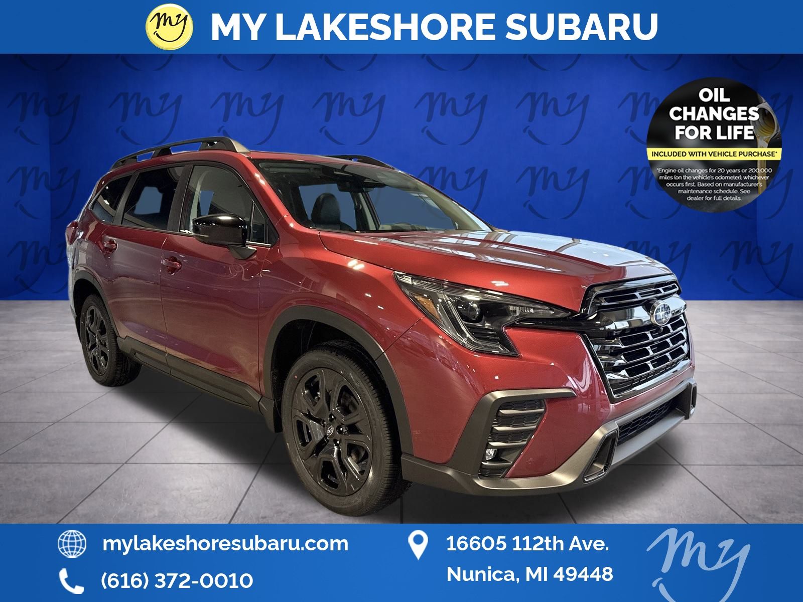 Crimson Red Pearl 2026 Subaru Ascent SUV / Crossover All-Wheel Drive Continuously Variable Transmission