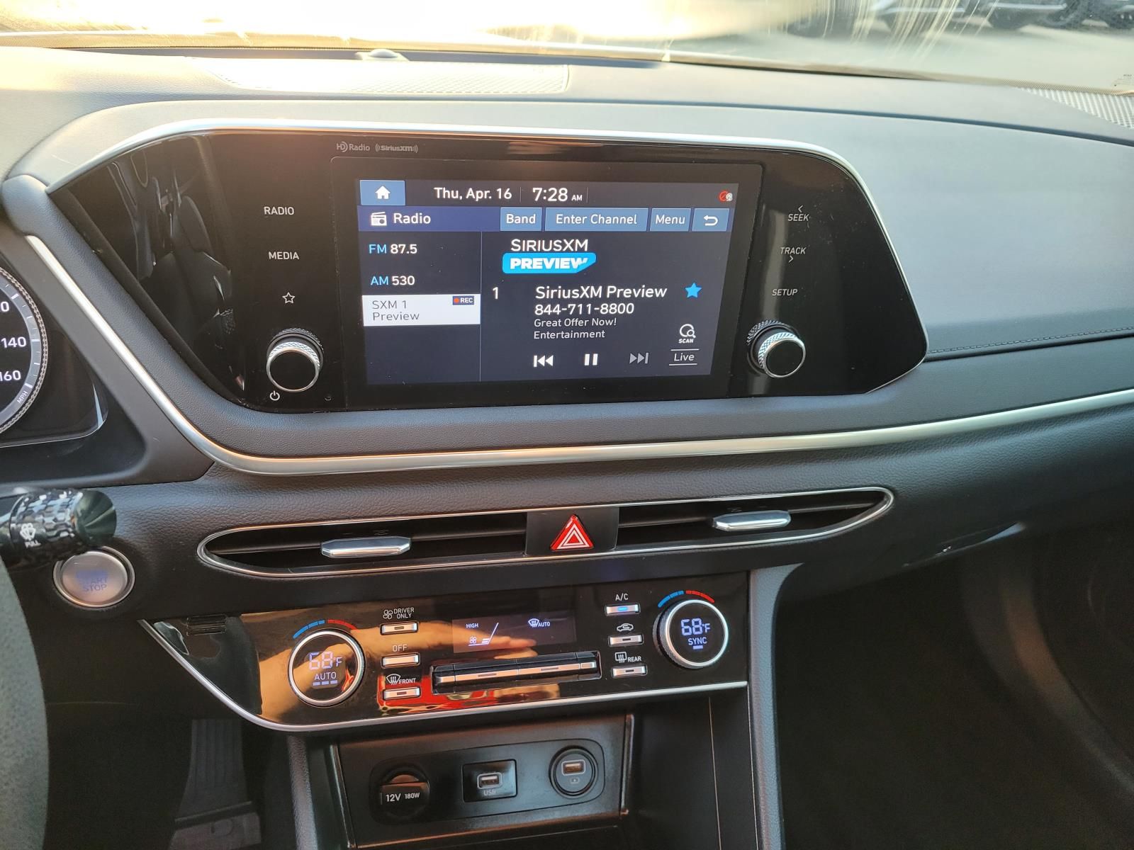 used 2022 Hyundai Sonata Hybrid car, priced at $18,300