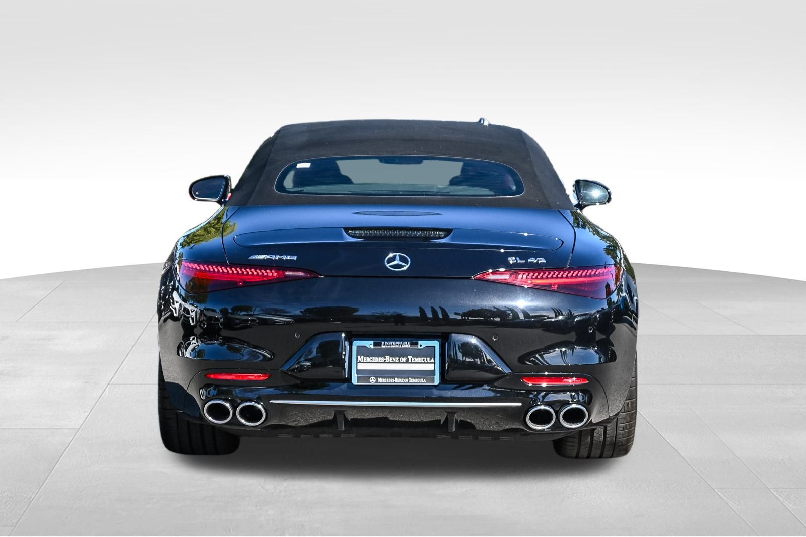 New Obsidian Black Metallic 2025 Mercedes-Benz SL SL 43 AMG® for