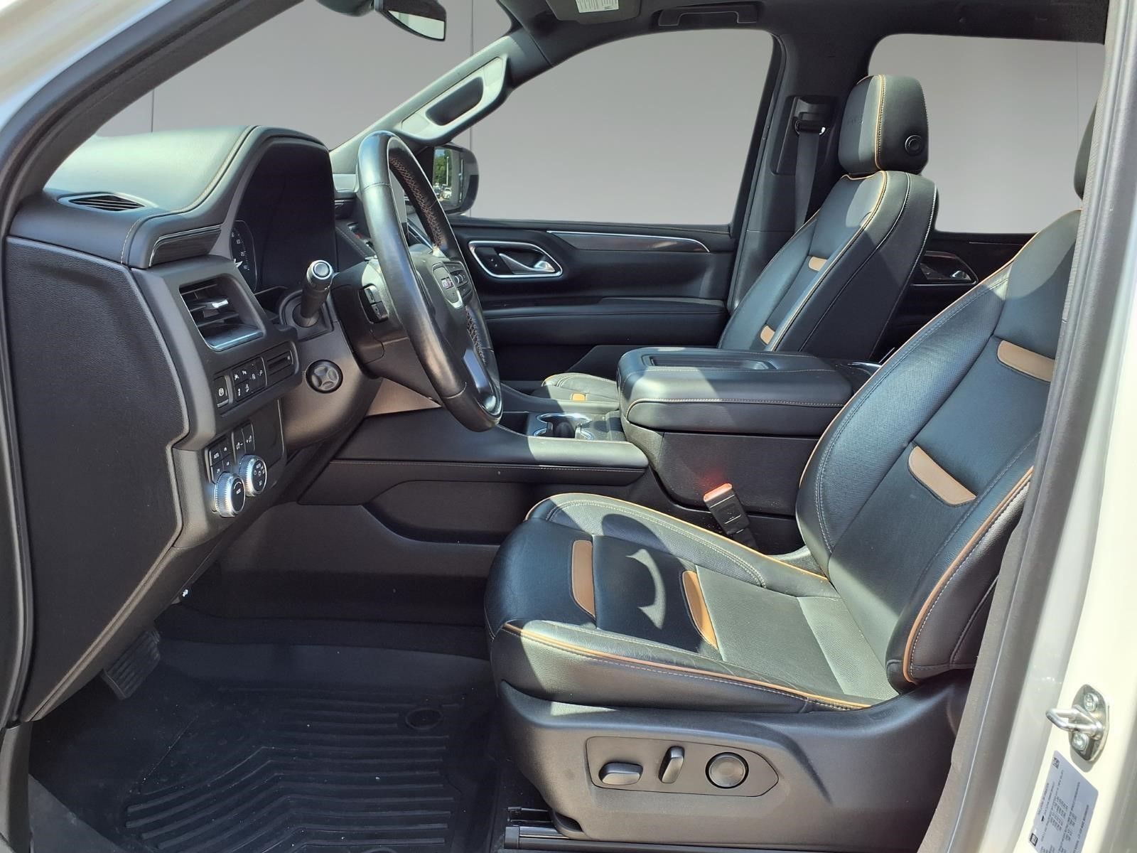 2021 GMC Yukon XL AT4 White at Classic Chevrolet Galveston