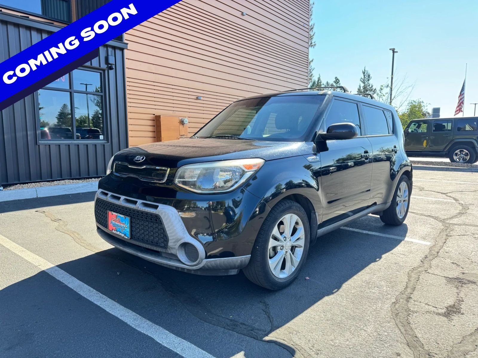 Shadow Black 2015 Kia Soul Wagon Front-Wheel Drive 6-Speed Automatic