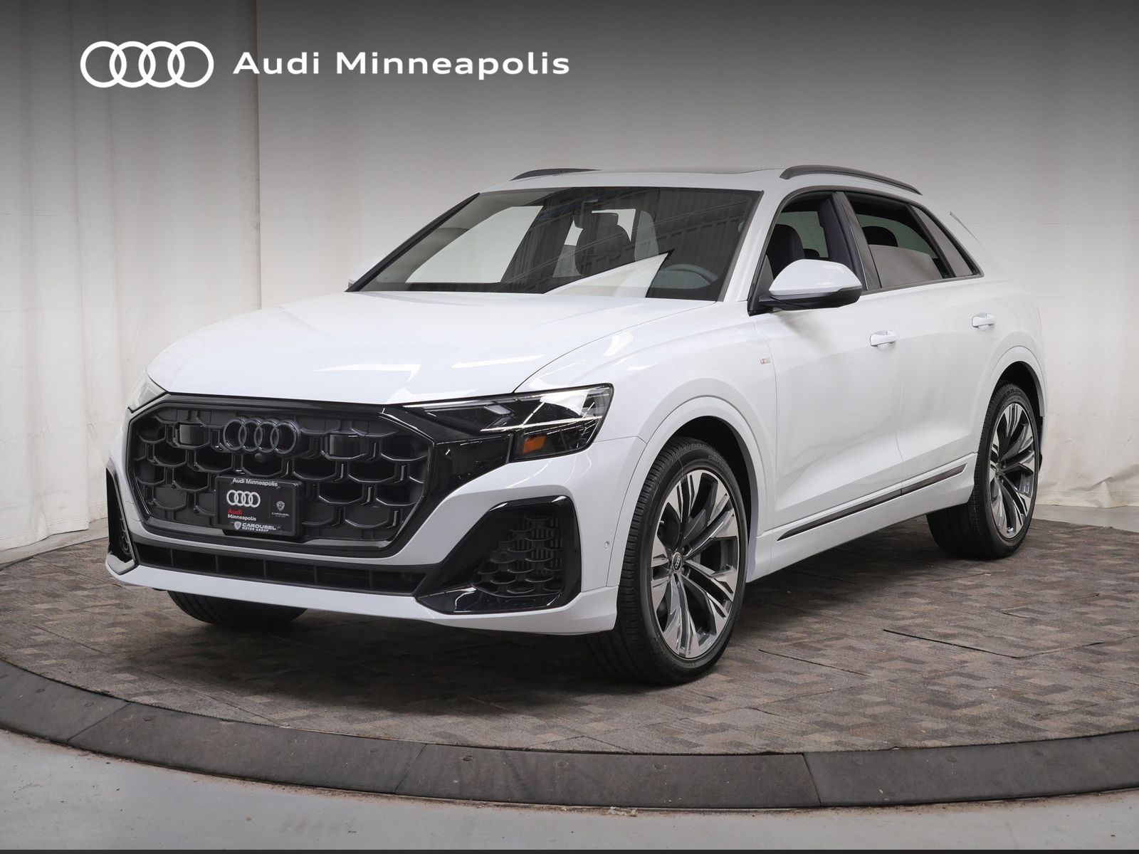 Glacier White Metallic 2026 Audi Q8 SUV / Crossover All-Wheel Drive 8-Speed Automatic