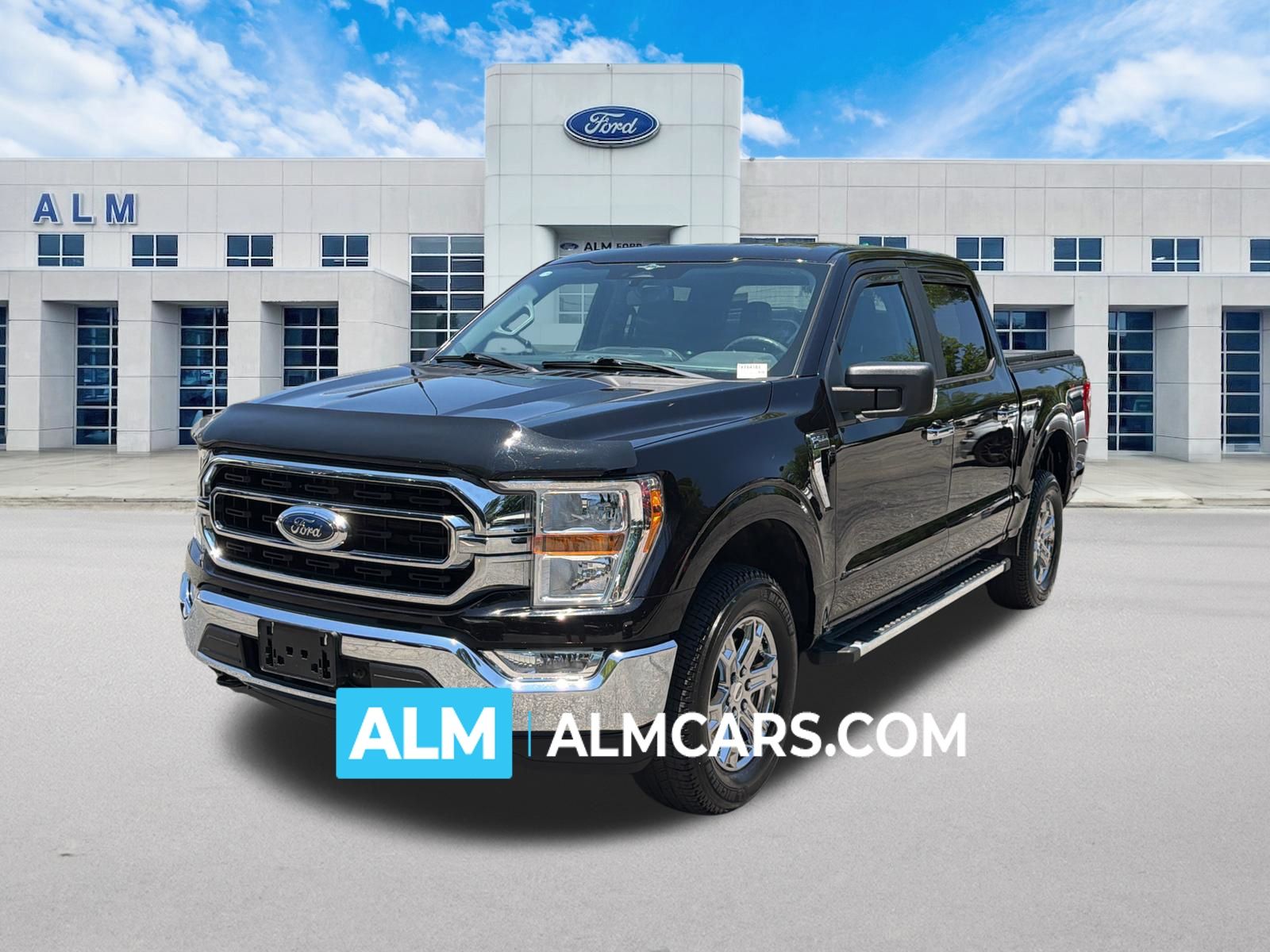Agate Black Metallic 2023 Ford F-150 Pickup Truck Four-Wheel Drive Automatic