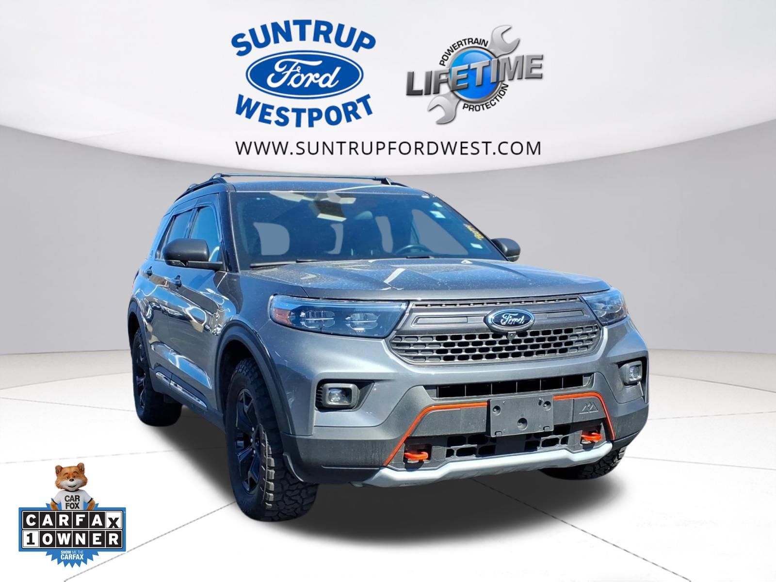 Carbonized Gray Metallic 2024 Ford Explorer Timberline AWD SUV / Crossover All-Wheel Drive Automatic