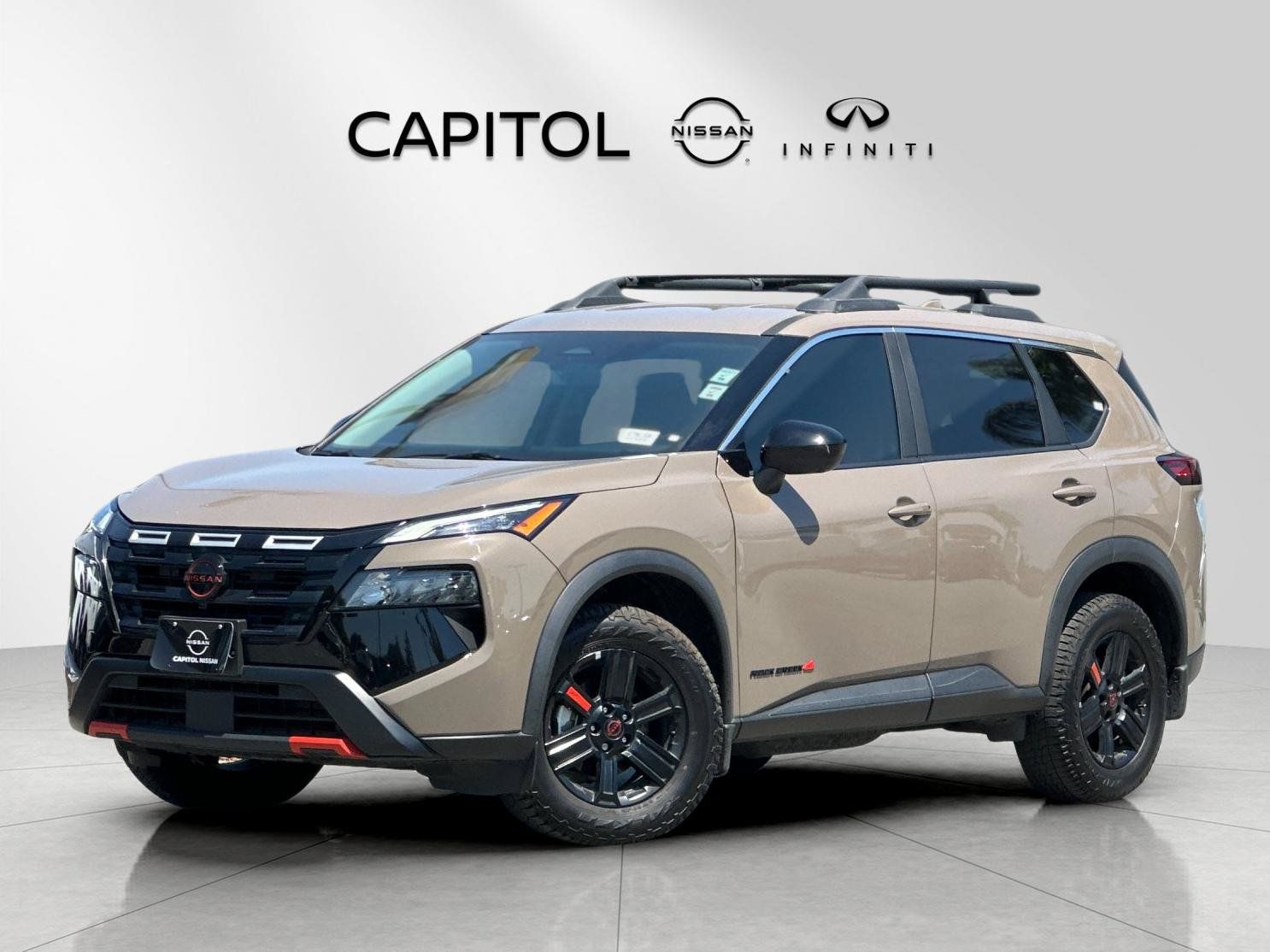 Baja Storm Metallic 2025 Nissan Rogue SUV / Crossover All-Wheel Drive Continuously Variable Transmission