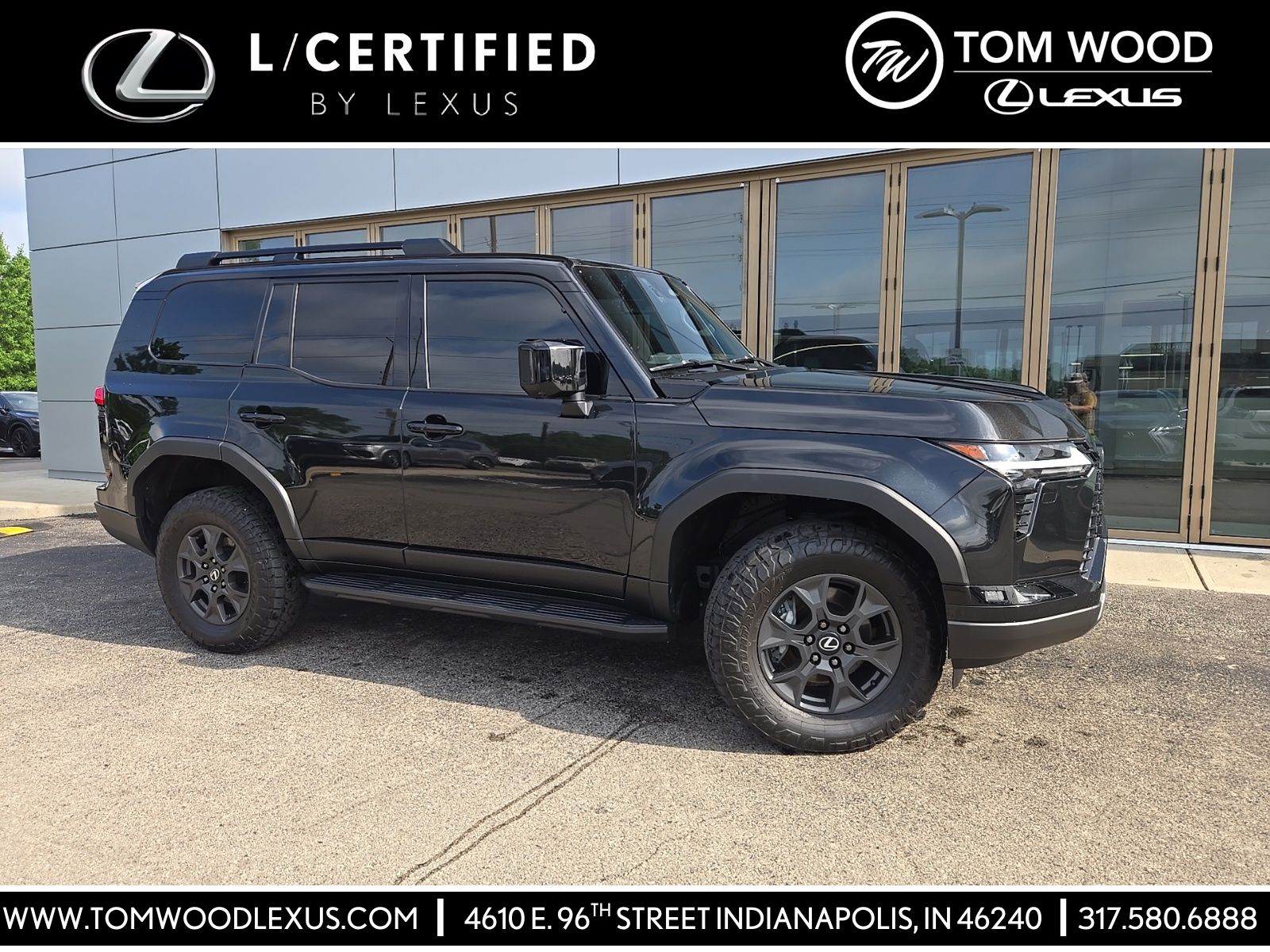 Black (Caviar) 2025 Lexus GX 550 Overtrail+ AWD SUV / Crossover All-Wheel Drive Automatic