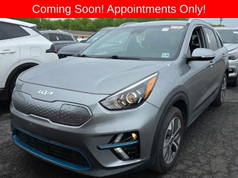 Steel Gray 2022 Kia Niro EV EX FWD SUV / Crossover Front-Wheel Drive 1-Speed Automatic