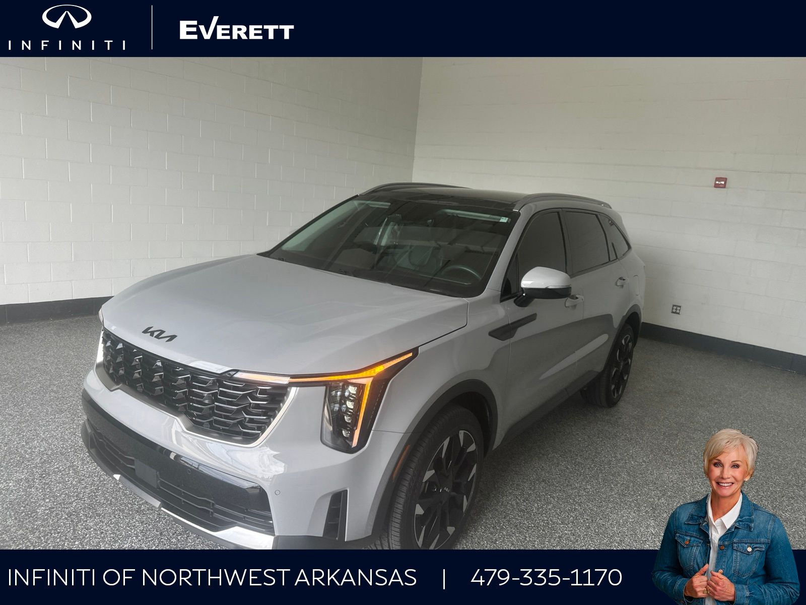 Wolf Gray 2025 Kia Sorento SUV / Crossover All-Wheel Drive 8-Speed Dual Clutch