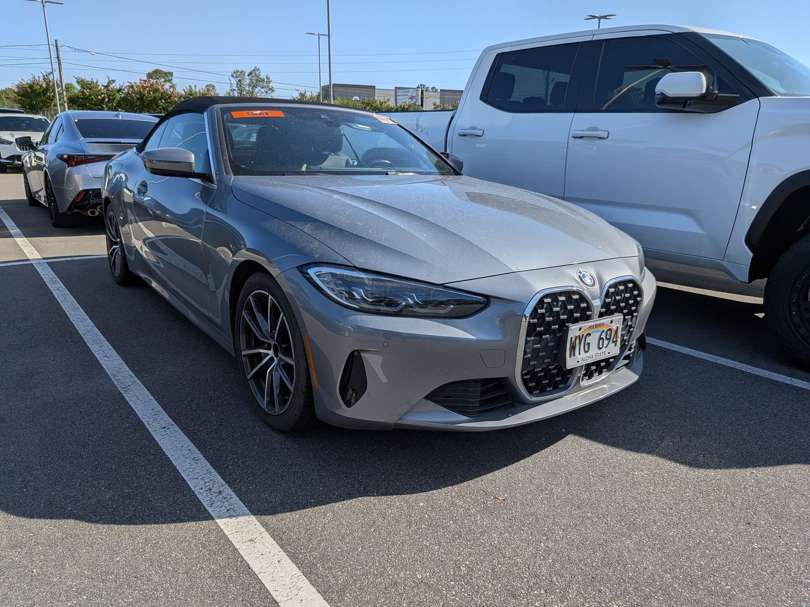 Gray Metallic 2024 BMW 4 Series 430i Convertible RWD Convertible Rear-Wheel Drive 8-Speed Automatic