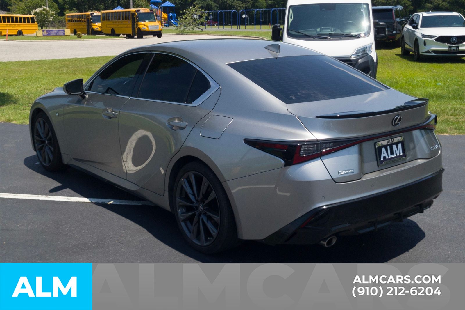 Used 2021 Silver Lexus 350 F SPORT image 10