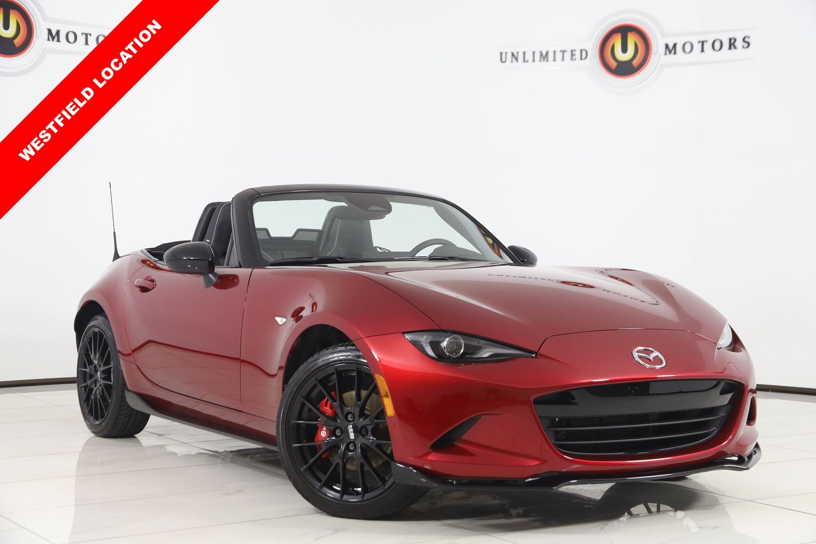 Soul Red Crystal Metallic 2024 Mazda MX-5 Miata Club RWD Convertible Rear-Wheel Drive 6-Speed Manual