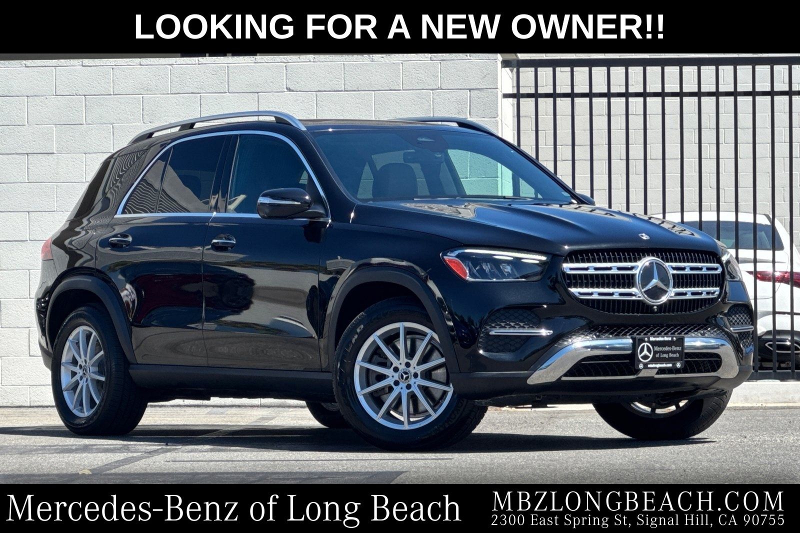 Obsidian Black 2024 Mercedes-Benz GLE SUV / Crossover All-Wheel Drive 9-Speed Automatic