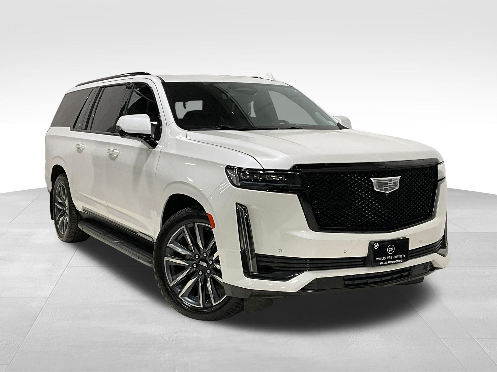 Crystal White Tricoat 2021 Cadillac Escalade ESV SUV / Crossover Four-Wheel Drive