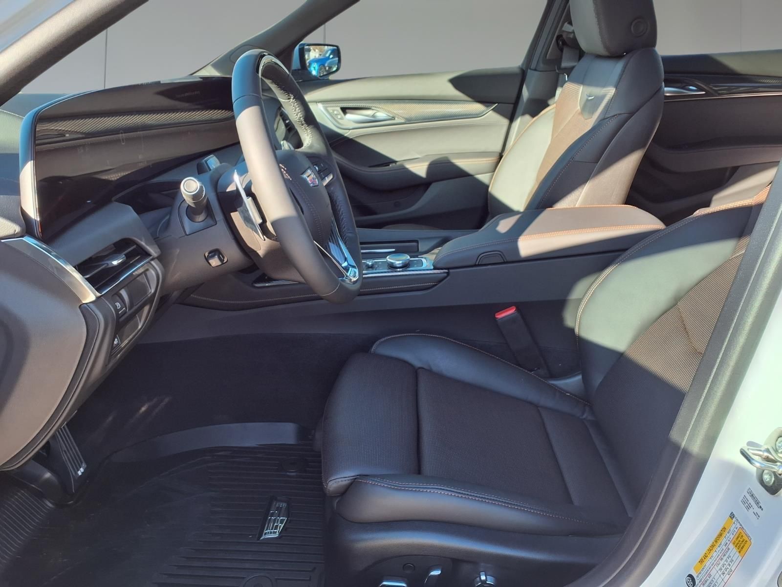 2026 Cadillac CT5 V-Series White at Bayway Cadillac of The Woodlands