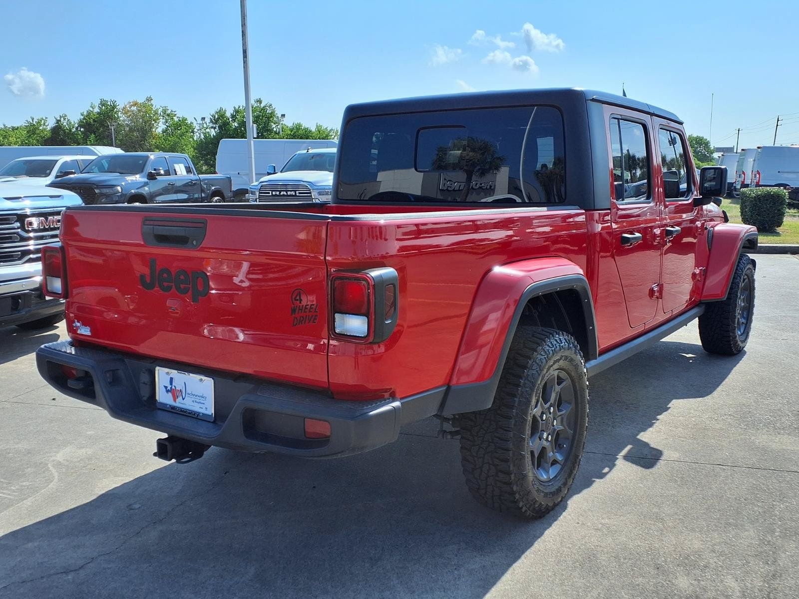 2023 Jeep Gladiator Willys Red at Bayway Chrysler Dodge Jeep Ram