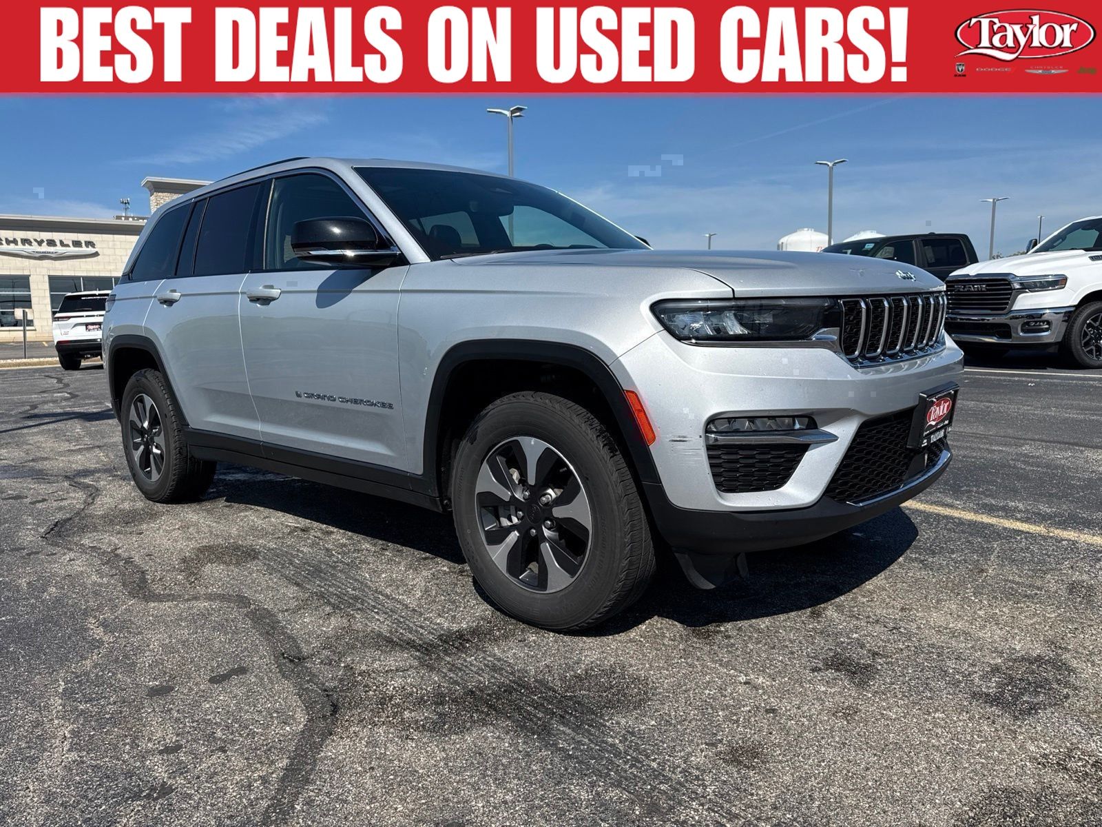 Silver Zynith 2024 Jeep Grand Cherokee 4xe SUV / Crossover Four-Wheel Drive 8-Speed Automatic