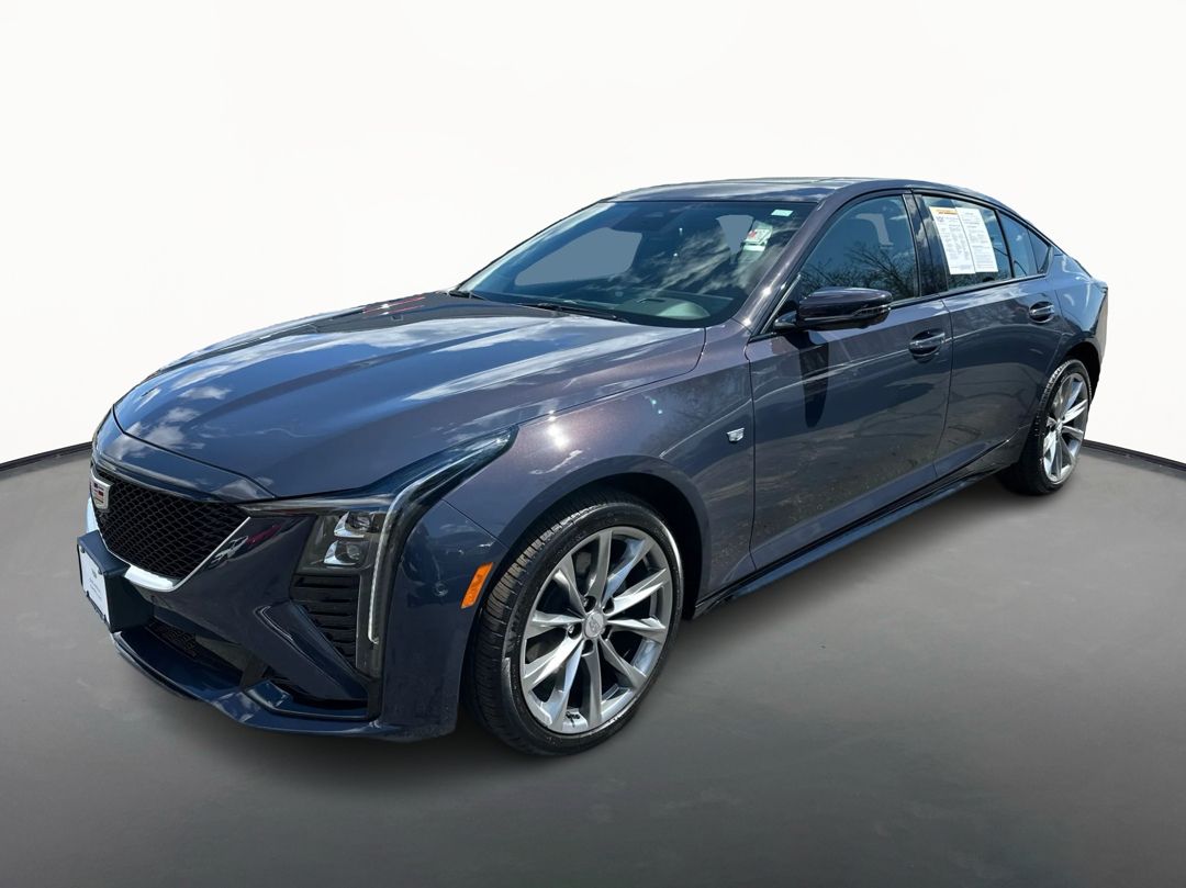 Midnight Sky Metallic 2026 Cadillac CT5 Sedan All-Wheel Drive Automatic