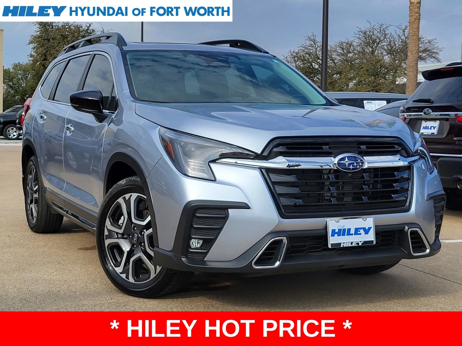 Ice Silver Metallic 2024 Subaru Ascent Touring AWD SUV / Crossover All-Wheel Drive Continuously Variable Transmission