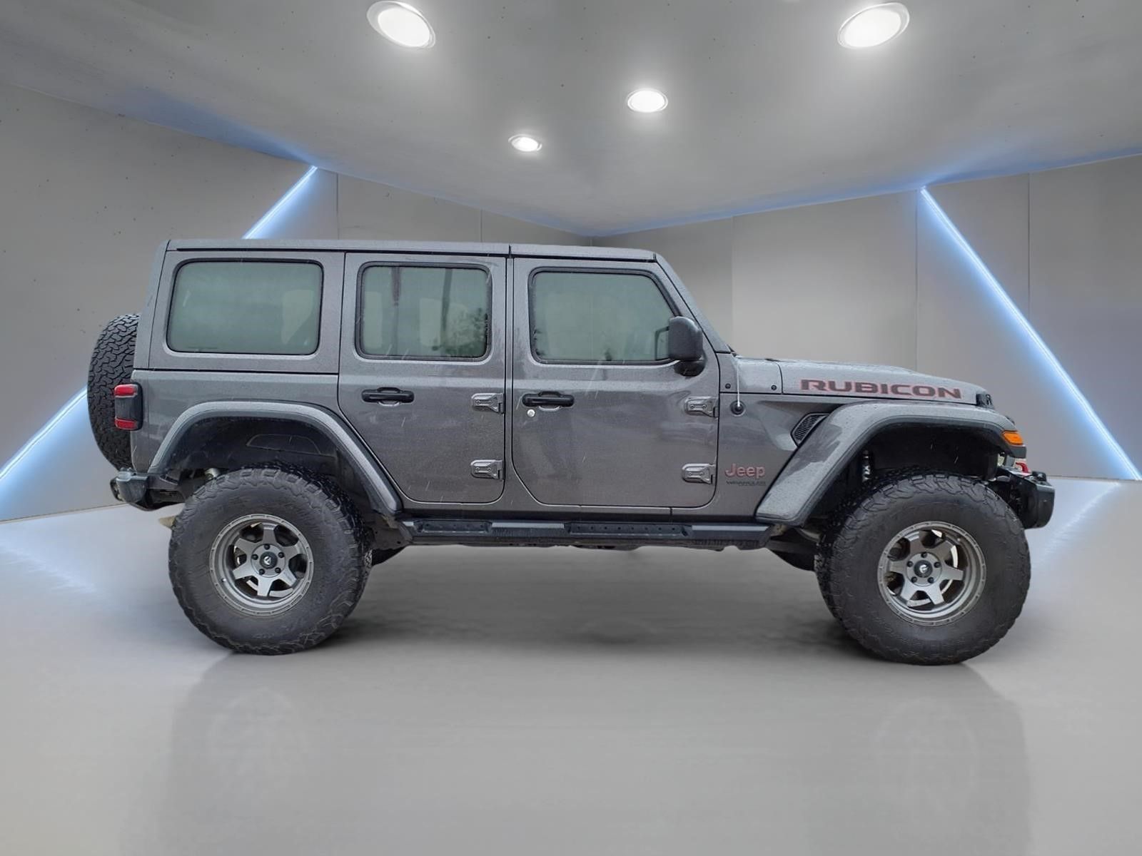 2018 Jeep Wrangler Unlimited Rubicon Gray at Emmons Autoplex