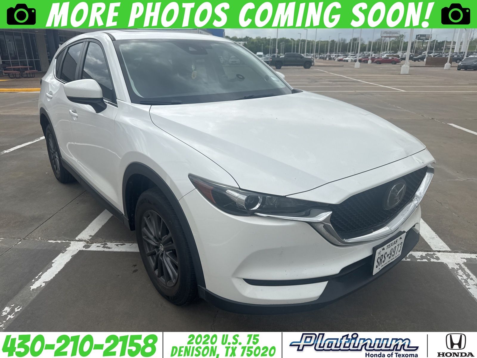 Snowflake White Pearl Mica 2019 Mazda CX-5 Touring FWD SUV / Crossover Front-Wheel Drive 6-Speed Automatic