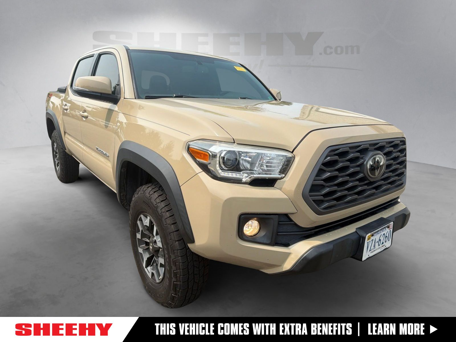 Brown (Beige) 2017 Toyota Tacoma Pickup Truck Four-Wheel Drive 6-Speed Automatic
