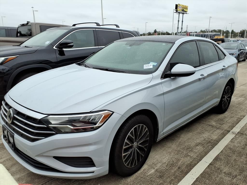 2019 Volkswagen Jetta 1.4T SE Silver at Mac Haik CDJR North Houston