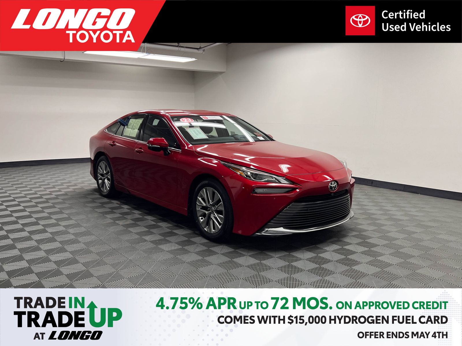 used 2023 Toyota Mirai car, priced at $14,988