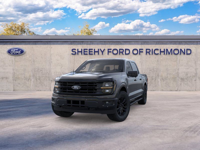 New 2026 Agate Black Metallic Ford XLT image 3