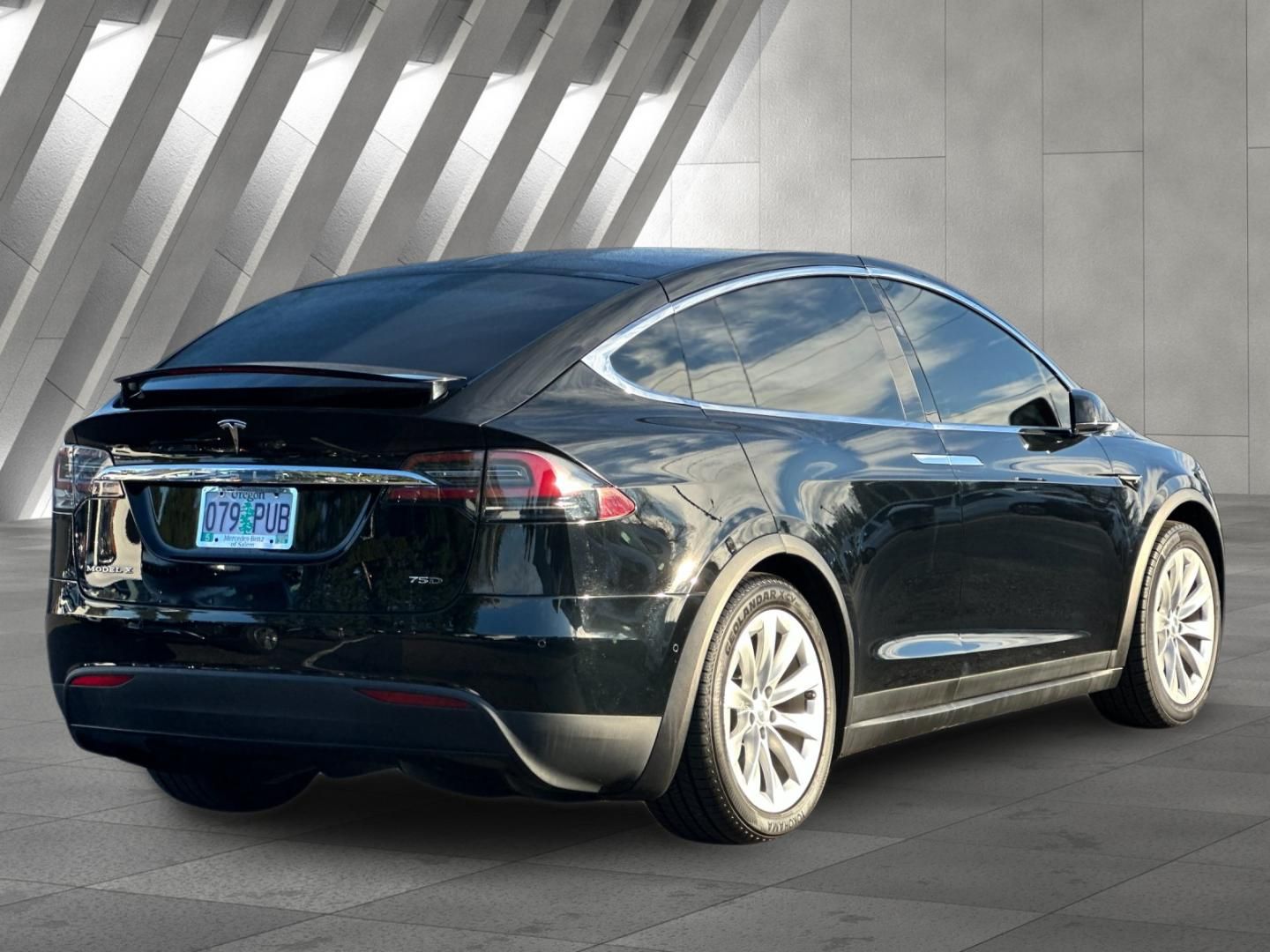 used 2018 Tesla Model X car, priced at $22,998