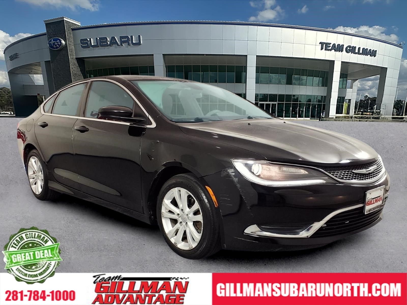 2016 Chrysler 200 Limited Sedan FWD