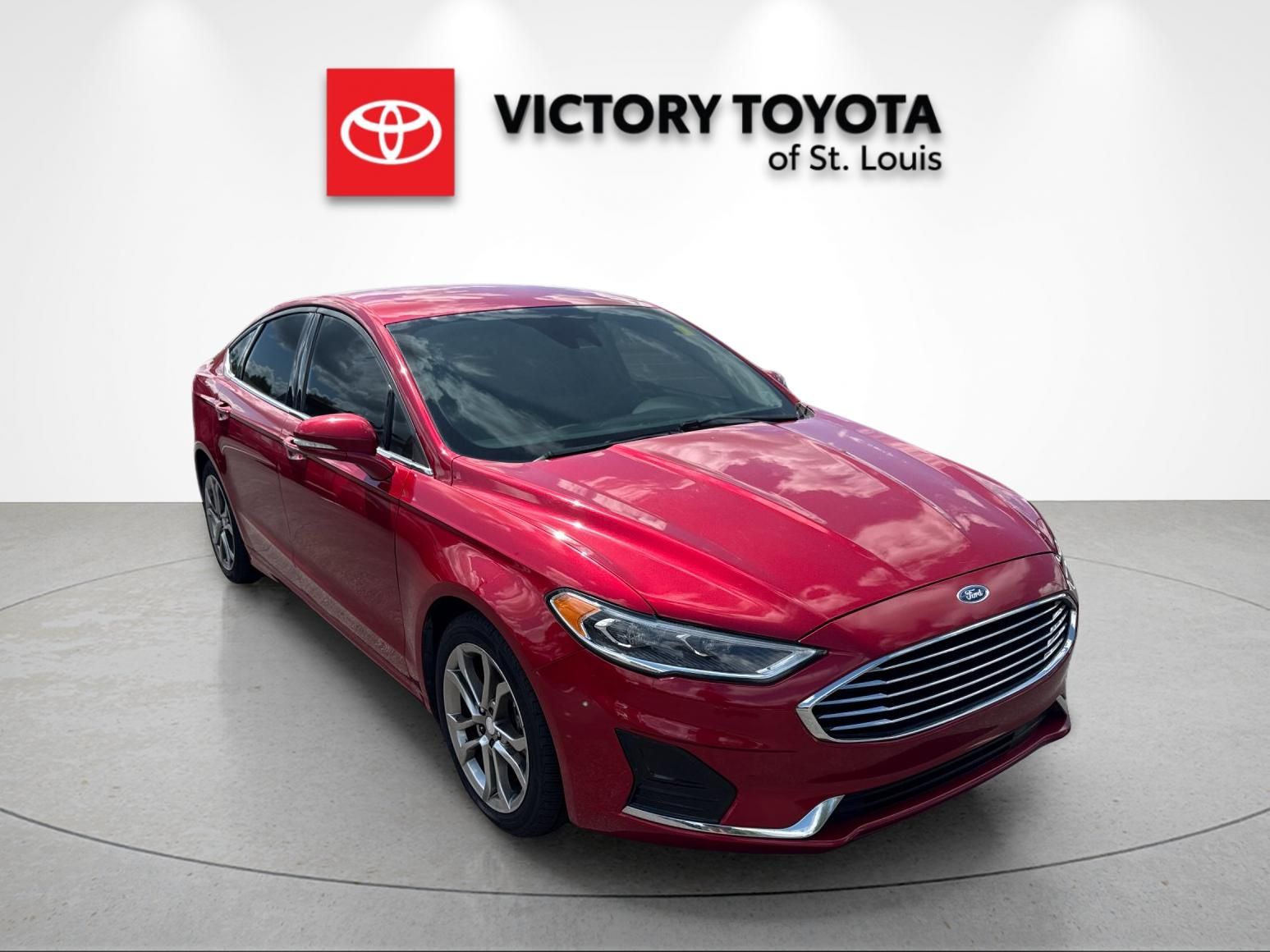 Rapid Red Metallic Tinted Clearcoat 2020 Ford Fusion Sedan Front-Wheel Drive 6-Speed Automatic