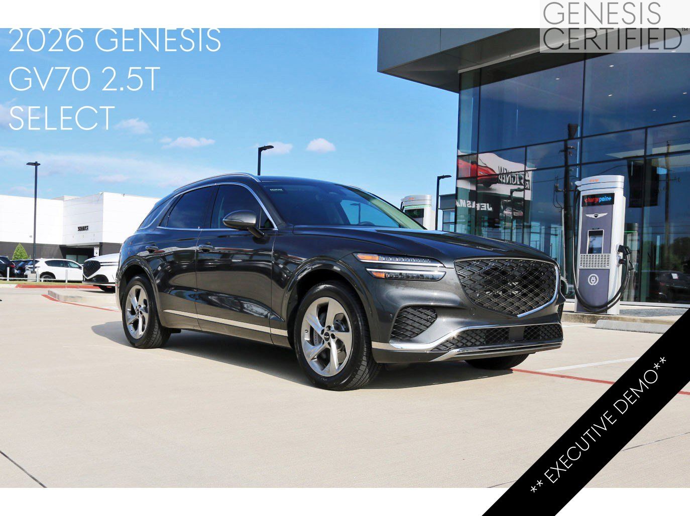 Makalu Gray 2026 Genesis GV70 SUV / Crossover All-Wheel Drive 8-Speed Automatic