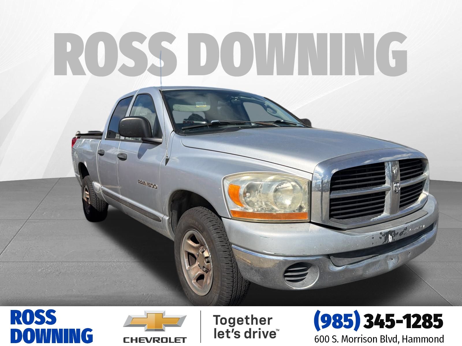 2006 Dodge RAM 1500 SLT Quad Cab LB RWD