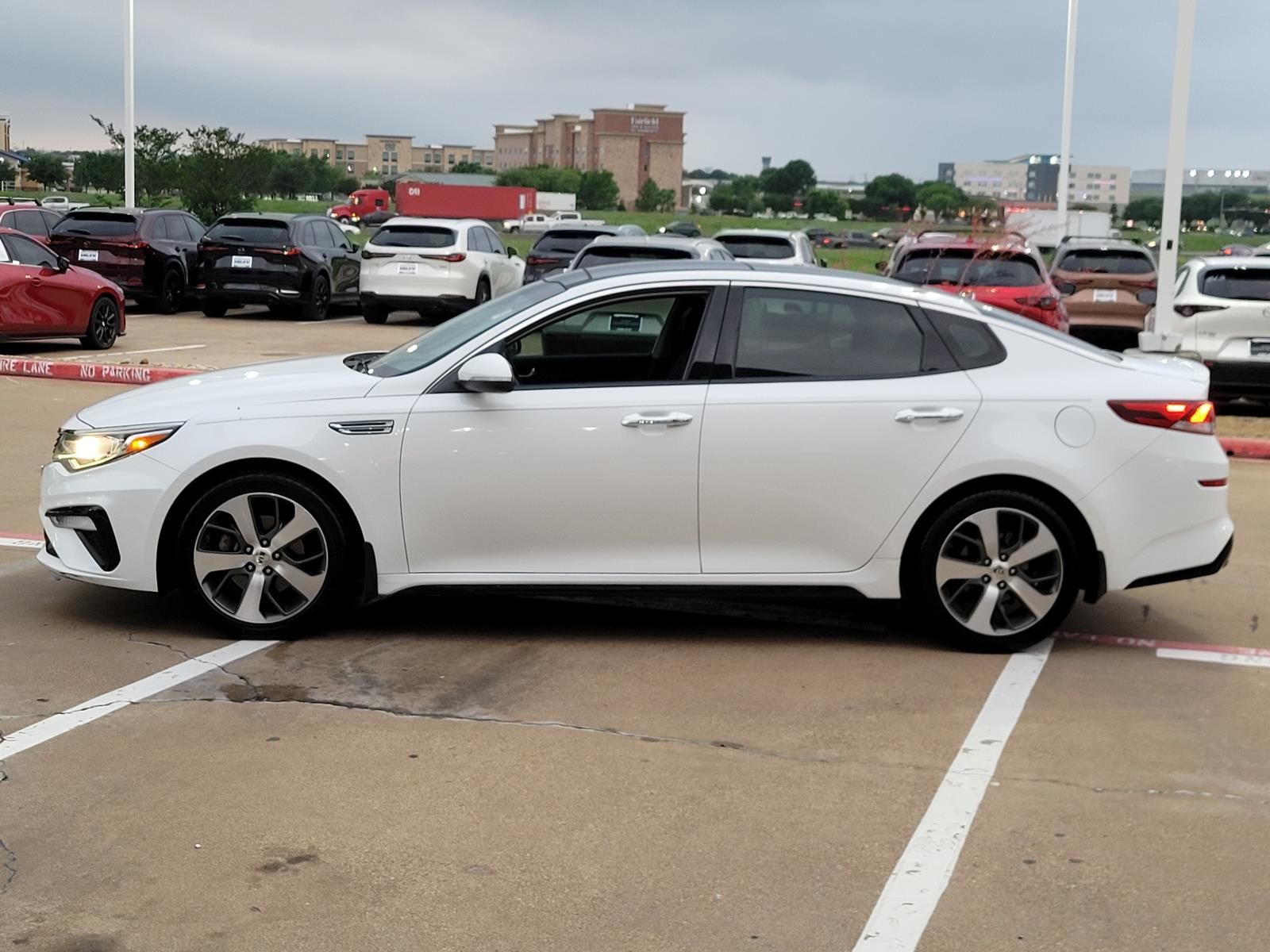 used 2019 Kia Optima car, priced at $10,000
