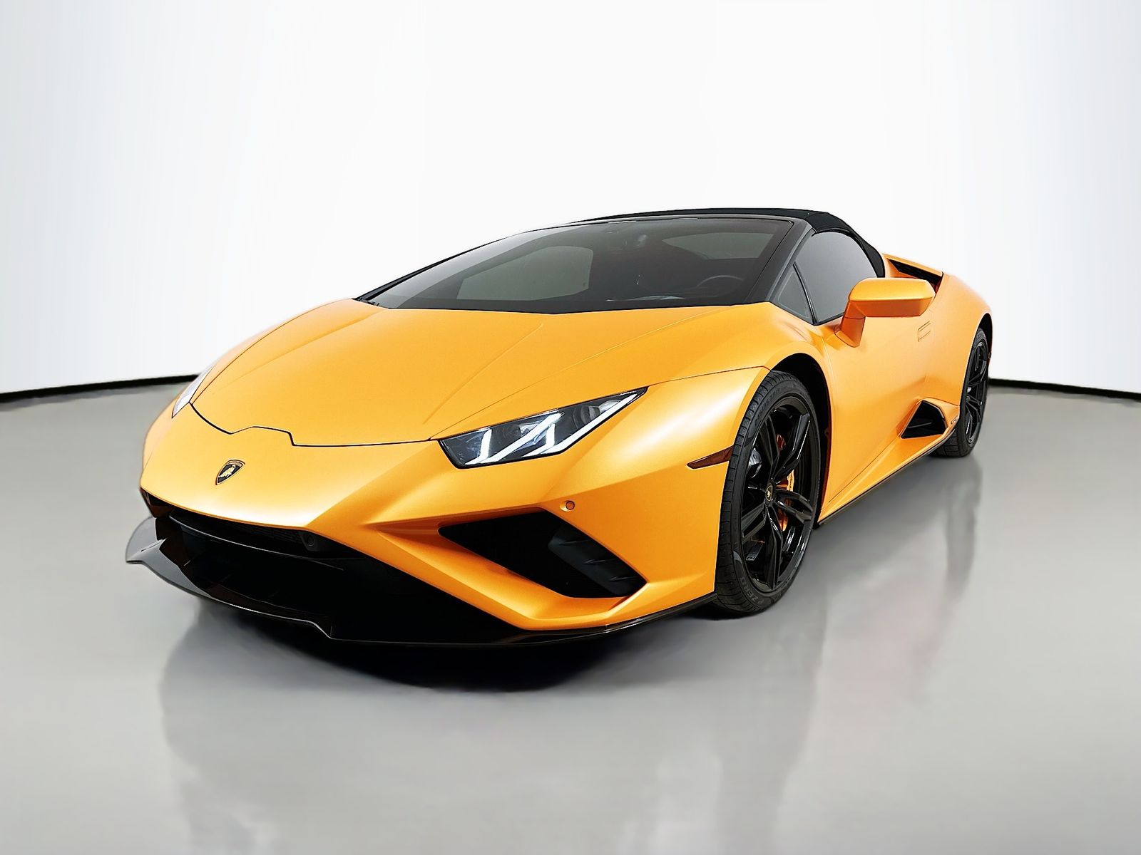 Nero Noctis 2021 Lamborghini Huracan LP 610-2 EVO Spyder RWD Convertible Rear-Wheel Drive 7-Speed Manual